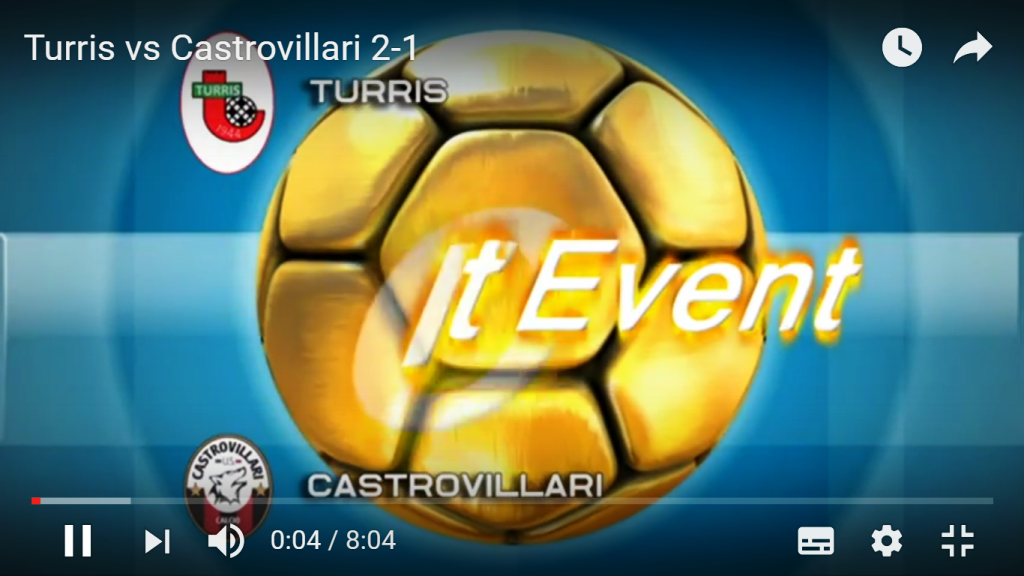 [VIDEO] Turris 1944 2-1 Castrovillari