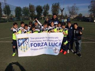 La vita è una partita, dai Luca continua a giocarla, noi tifiamo per Te!