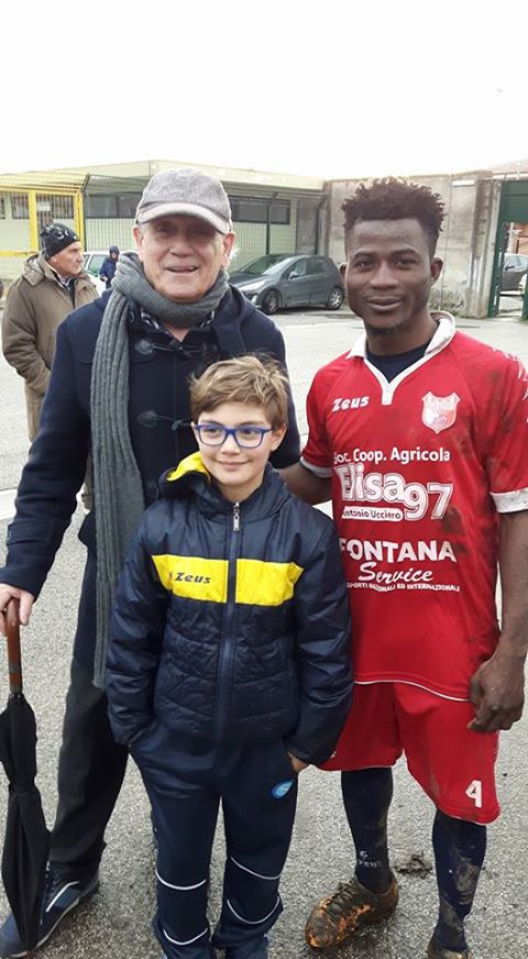 Abdulai, l’oro di Villa Literno
