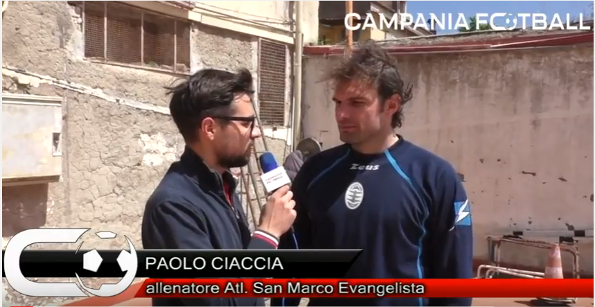 VIDEO | Prima Categoria Girone B: le parole di Paolo Ciaccia (allenatore Atl. San Marco) al termine della sfida col Foglianise