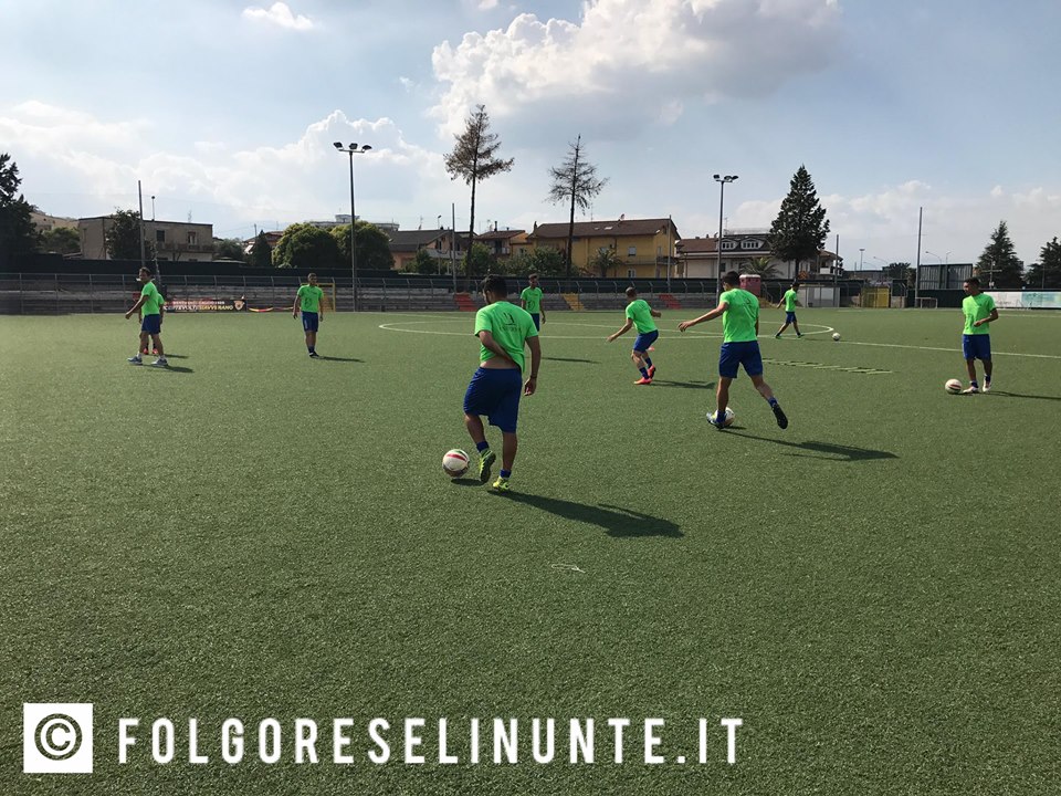 Folgore Selinute in ritiro nel Sannio: rifinitura al Carmelo Imbriani