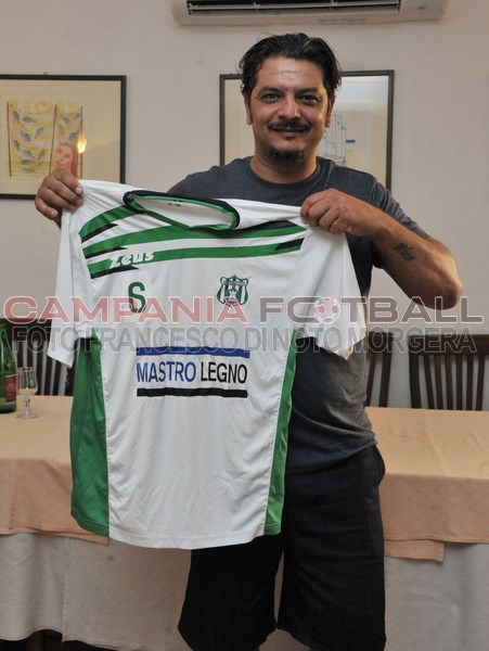 Real Forio: Conferenza stampa per il nuovo tecnico bianco verde Flavio Leo