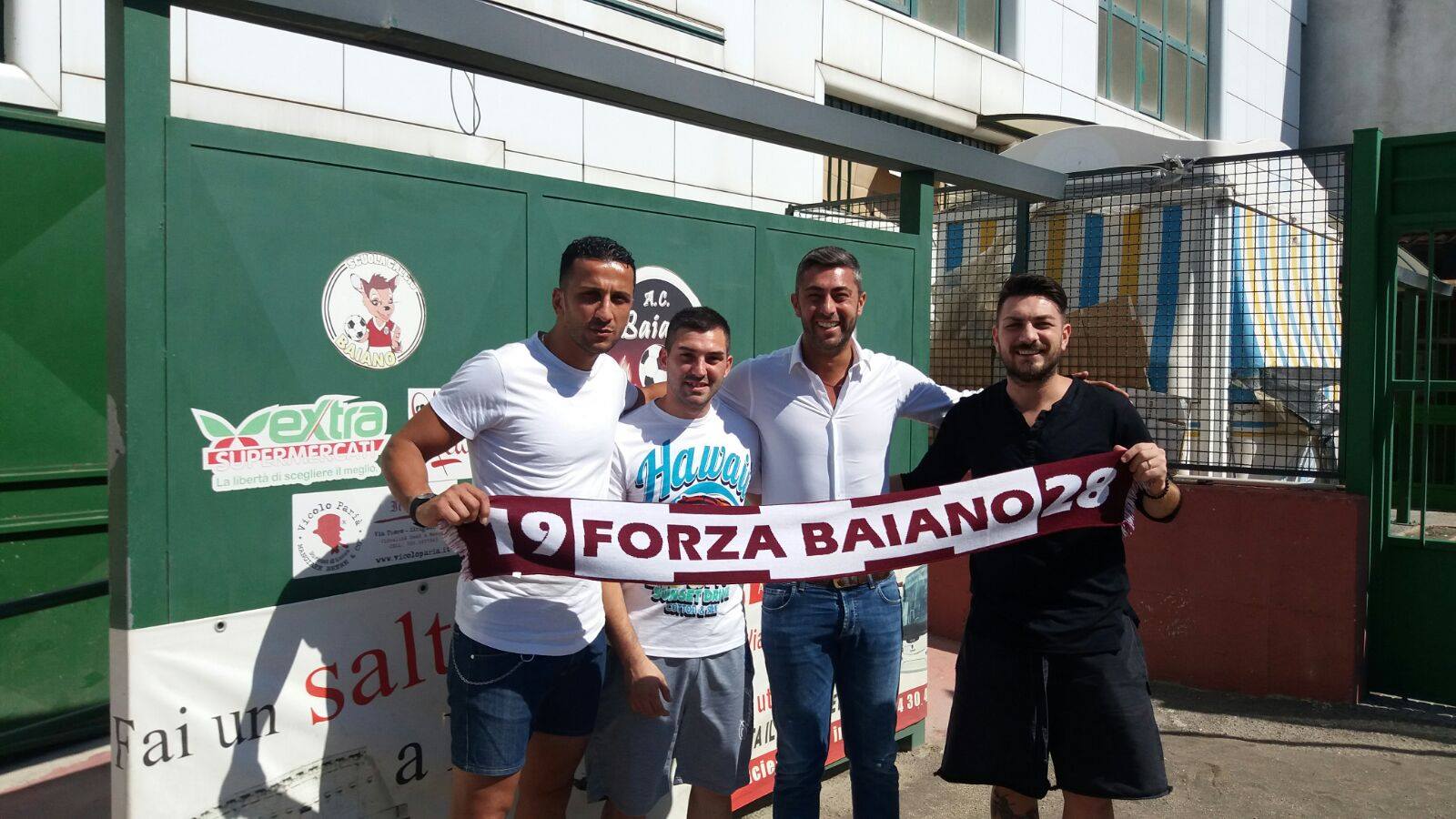 Ufficiale: il Baiano 1928 assicura tre nuovi acquisti “over” ed un “under” a mister Galluccio
