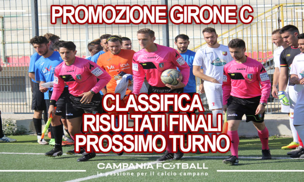 PROMOZIONE GIRONE C: Risultati 20° Giornata, classifica e prossimo turno