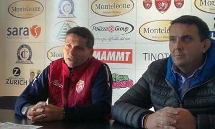 Sarnese – Pomigliano, sala stampa. Condemi: “Risultato negativo ma salvo la prestazione”. Il ds Violante: “Gara non eccezionale ma tre punti importanti per noi”