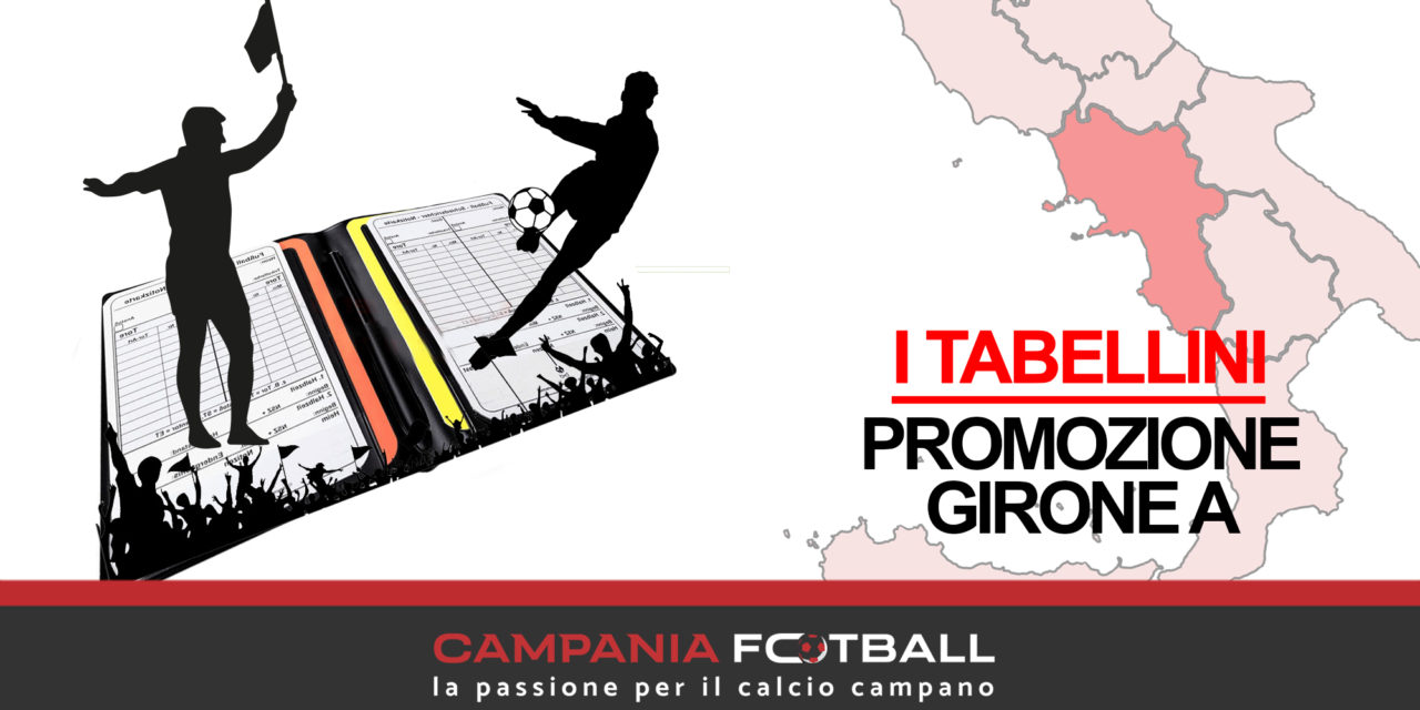 Promozione Girone A: tutti i tabellini della 17ª giornata
