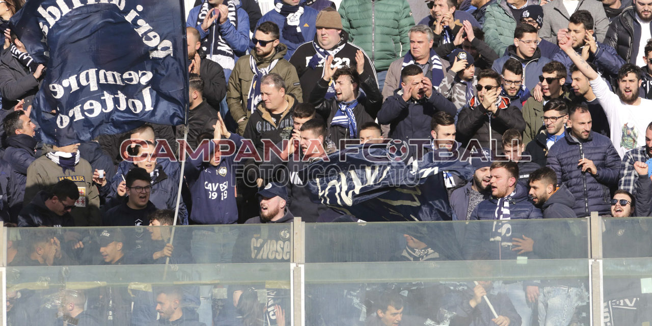 Paganese-Cavese, vietata la trasferta ai tifosi metelliani