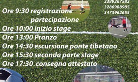 Stage Goalkeepers in Tour: un’occasione rivolta a tutti i nostri giovani portieri