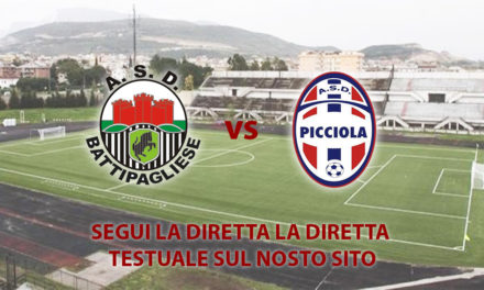 LIVE | Eccellenza Girone B, Play Out: Battipagliese-Picciola