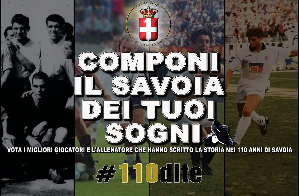 Savoia: grande iniziativa per i 110 anni della società