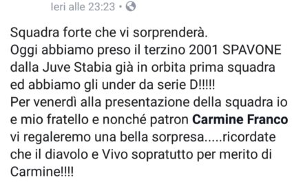Eccellenza, Puteolana: Danilo Leone annuncia sui social un colpo a sorpresa!