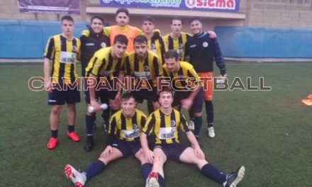 Poker della Juniores del Giugliano nel derby con la Puteolana, gialloblù primi