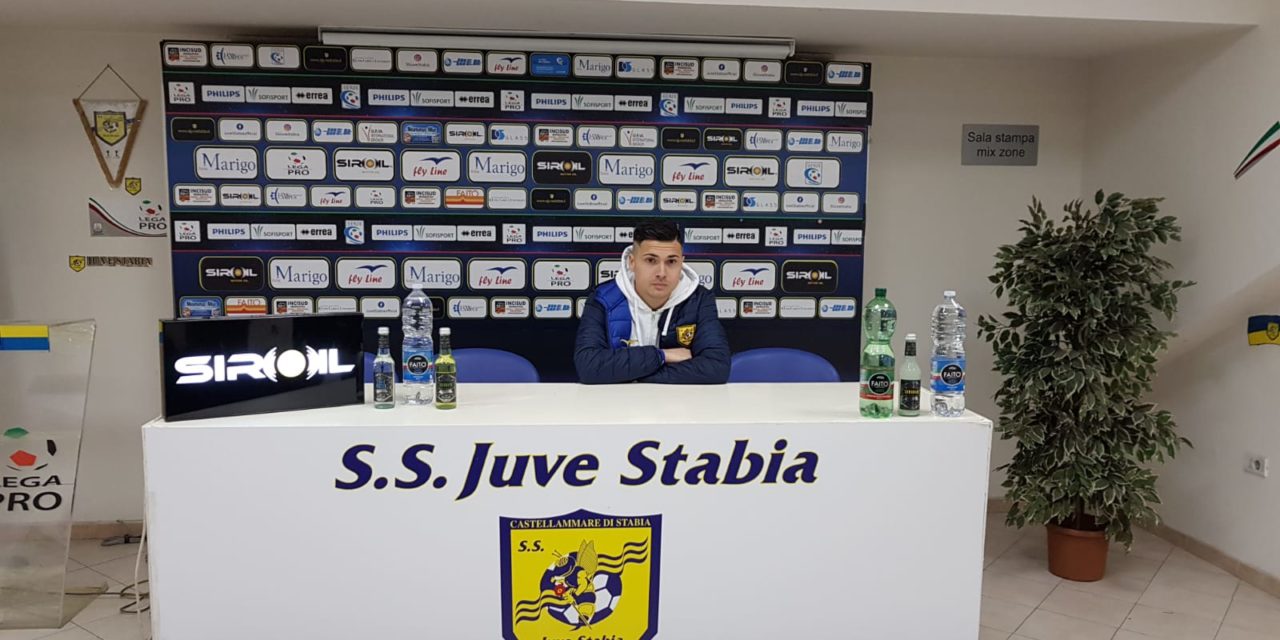 Post gara Juve Stabia – Catanzaro, Mastalli: ” fantastico giocare con un Menti pieno di tifosi”