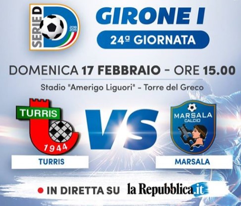 Turris-Marsala in diretta su Repubblica.it