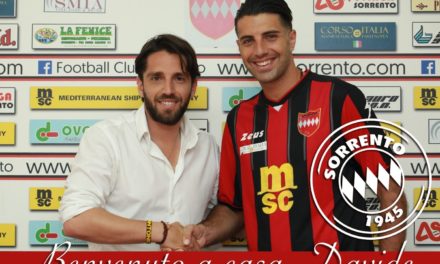 UFFICIALE | Serie D, Sorrento: arriva il difensore Cacace