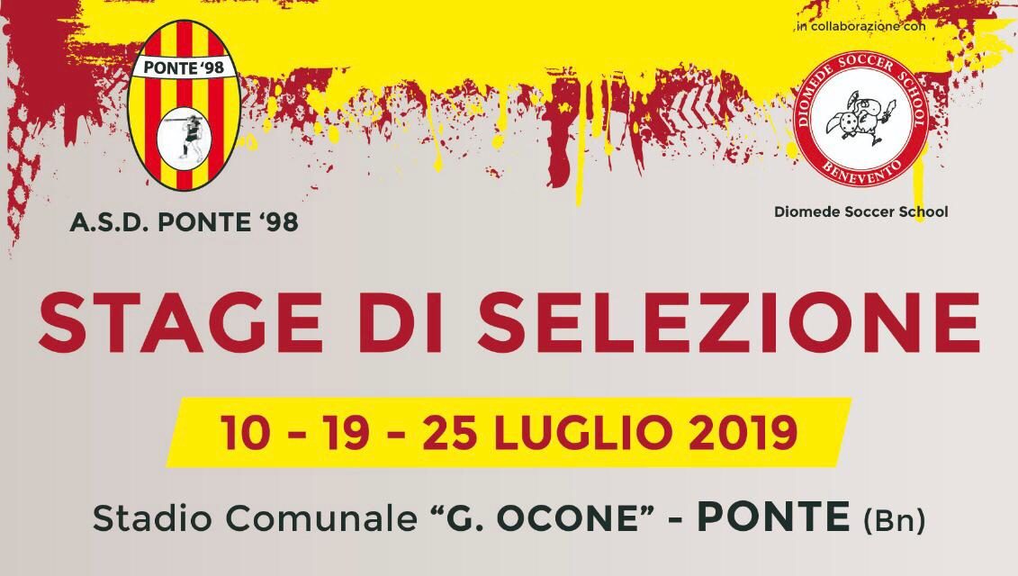 Club Ponte: annunciati Staff e stage di selezione