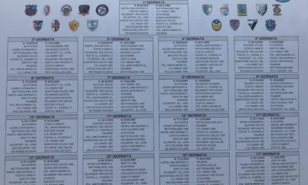 Eccellenza Girone B 2019/20: guarda il calendario completo