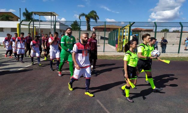Promozione, la Real Agro Aversa comincia col botto s’aggiudica il derby con il Villa Literno