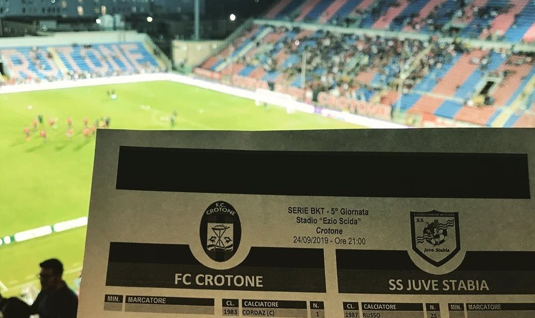 Le pagelle di Crotone – Juve Stabia 2-0: la sufficienza soltanto a tre vespe