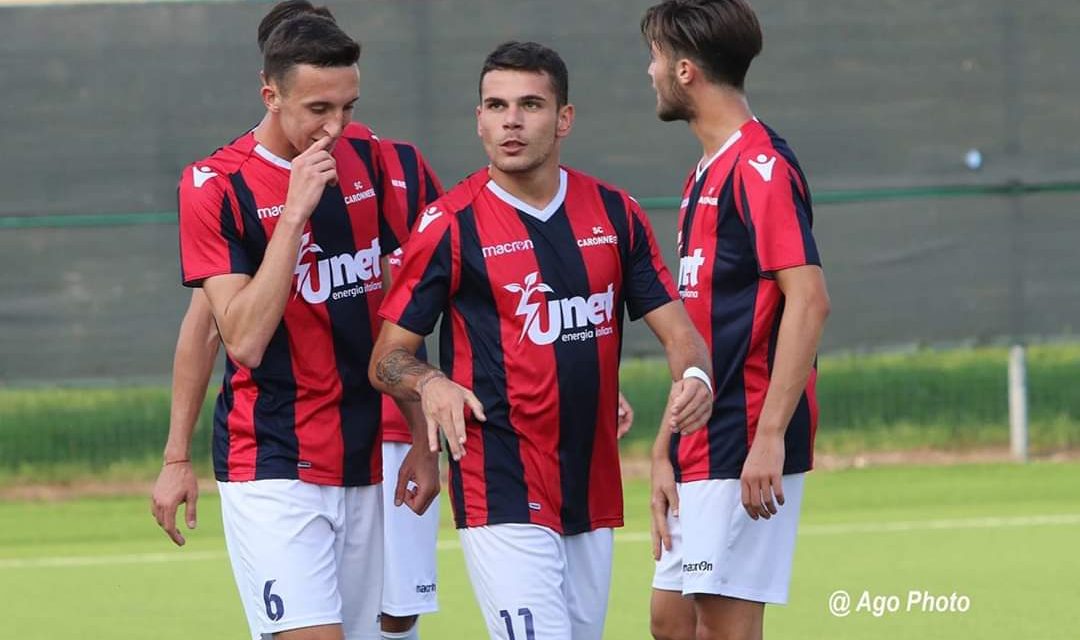 Caronnese, è Sorrentino show: l’attaccante acerrano sigla una tripletta e si porta a quota 7!