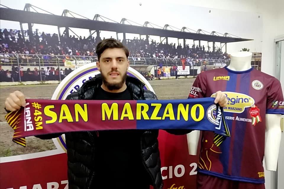 UFFICIALE, Promozione: Per San Marzano arriva centrocampista ex Angri
