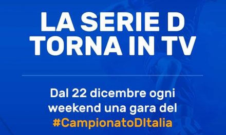 Serie D, ogni settimana una gara in diretta tv