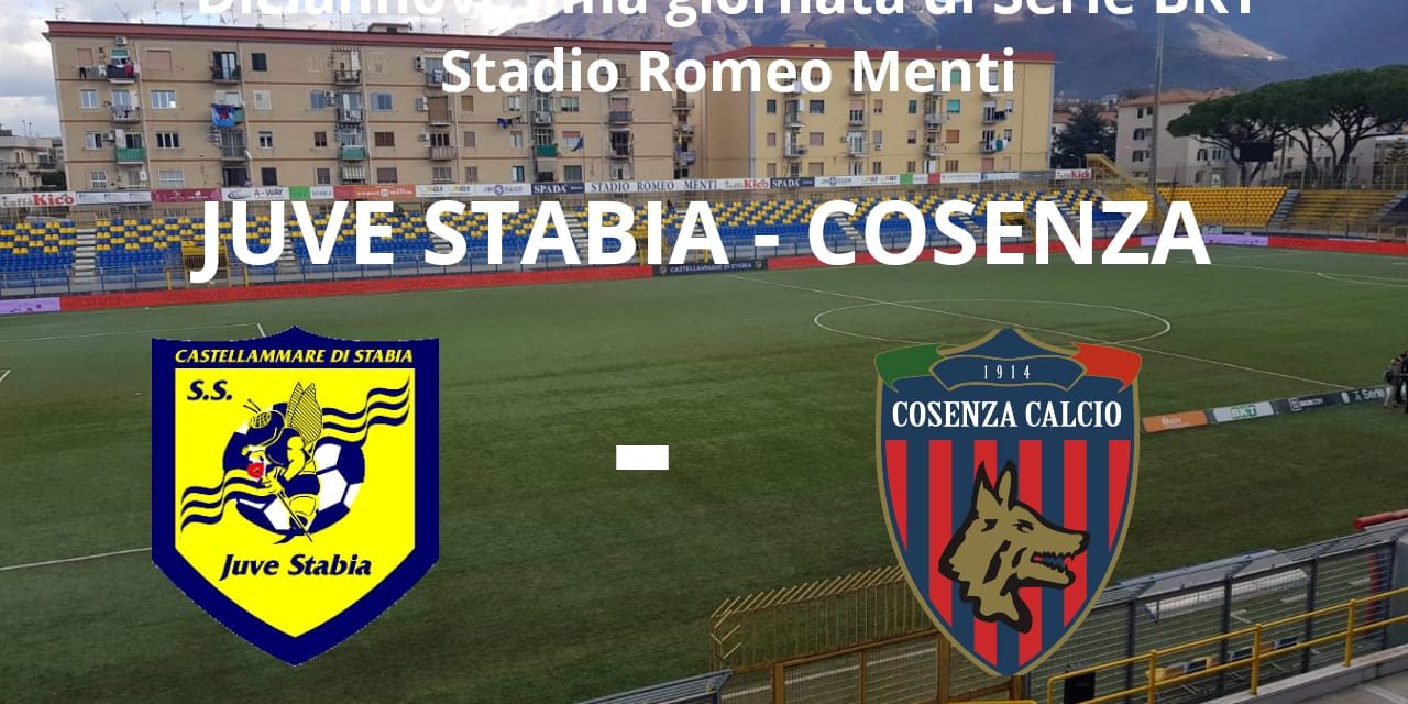 Juve Stabia – Cosenza 1-0: Forte regala alle vespe un Capodanno fuori dalla zona Play-out