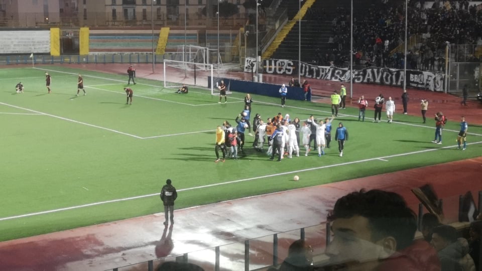 Savoia al cardiopalma. I bianchi rimontano l’Acireale nel finale e “vedono” il Palermo