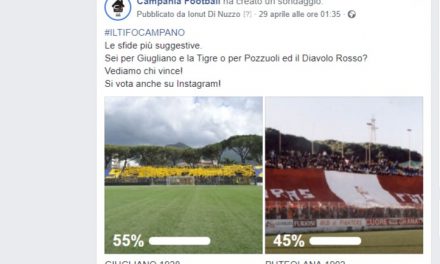 SONDAGGIO CF | Domina il Giugliano: + 662 sulla Puteolana