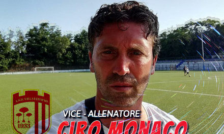 UFFICIALE | Villa Literno, Ciro Monaco è il nuovo allenatore in seconda