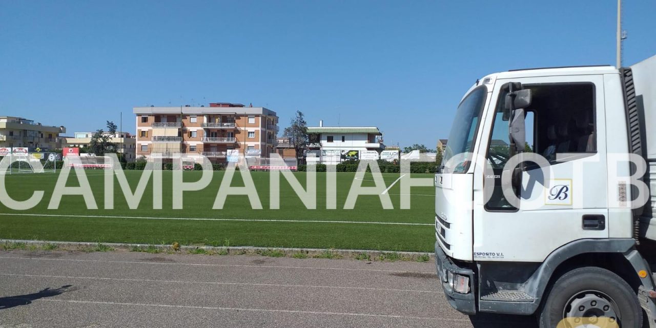 Al via i lavori allo stadio di Ercolano: aperto il cantiere