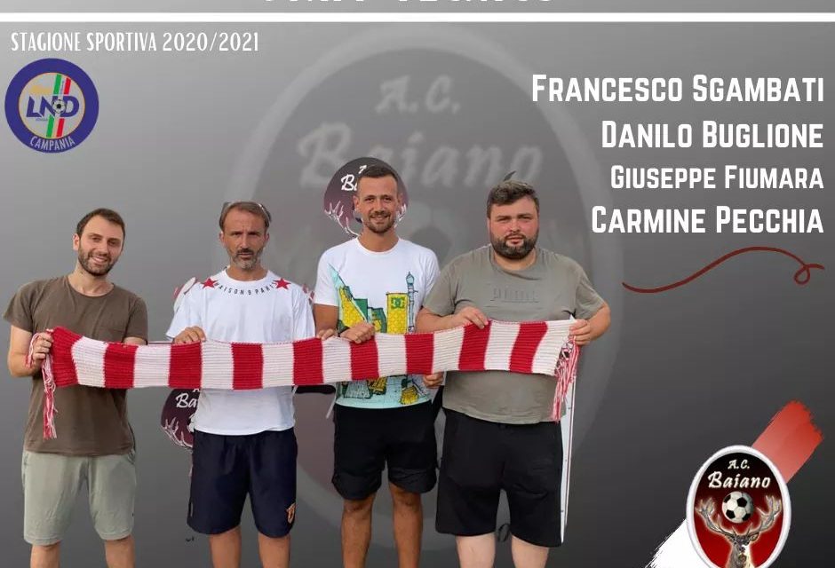 Promozione | Baiano, annunciato lo staff tecnico