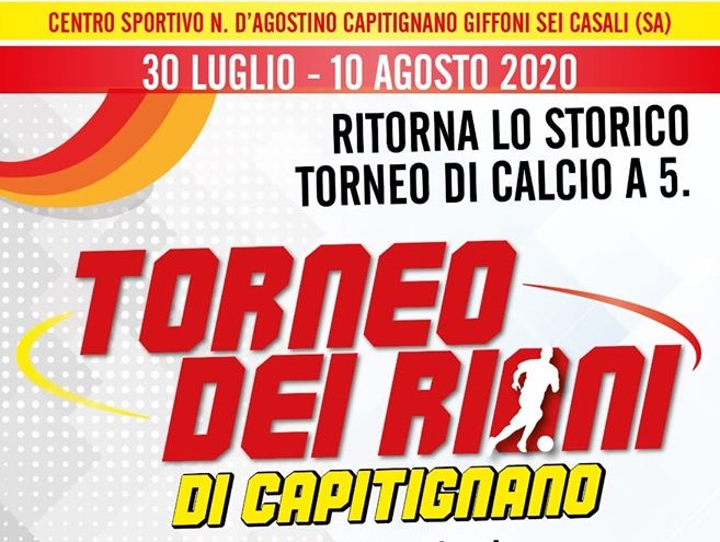 Al via il Torneo dei Rioni 2020: 9 compagini si contendono lo scettro di regina di Capitignano