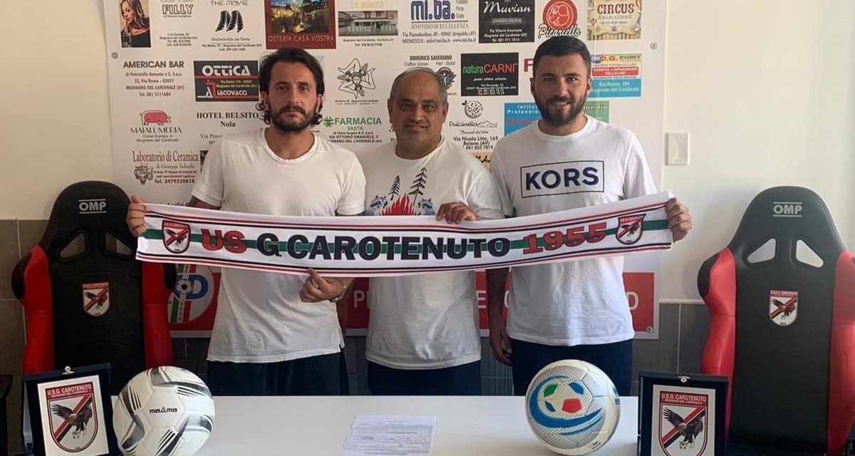 Carotenuto: annunciati due colpi di mercato