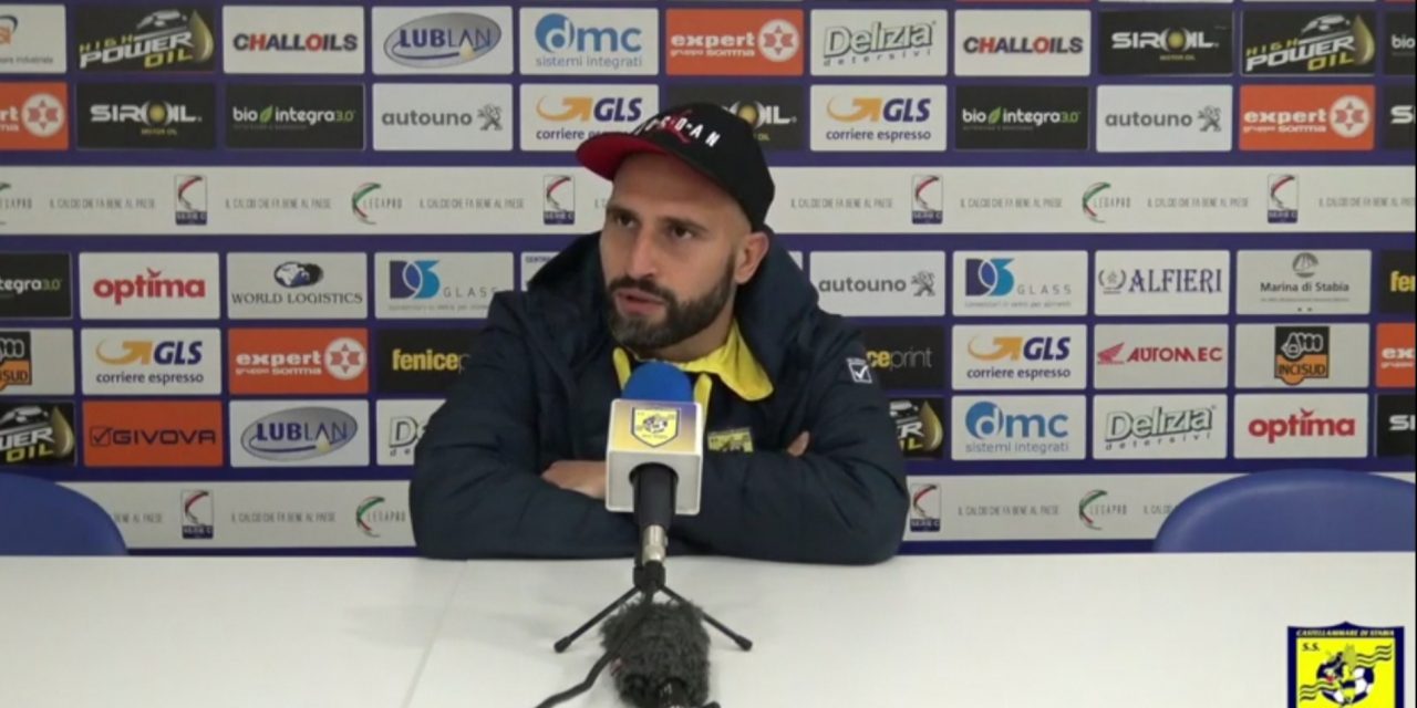 Juve Stabia – Paganese, Ripa: “Emozionato più della prima volta, ma senza tifosi è davvero brutto”