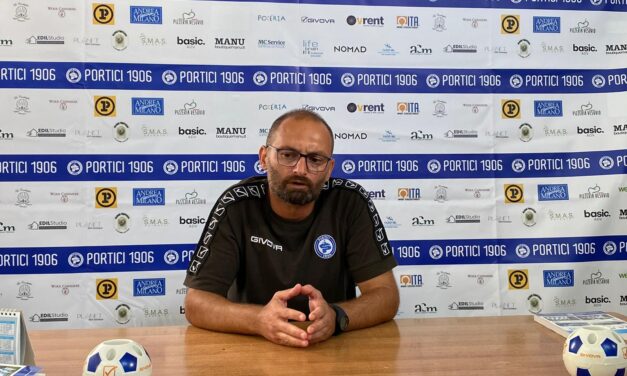 Portici, Panico: “Col Fasano vogliamo vincere, per noi classifica bugiarda”