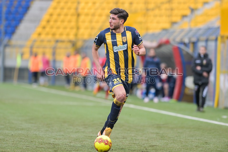 Juve Stabia – Vibonese, Borrelli: “Spero di ripagare la fiducia del mister. Suderò la maglia”