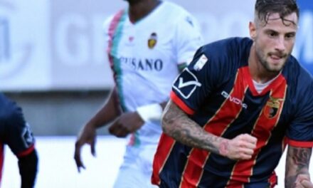 Il futuro di Fedato lontano da Caserta? L’attaccante rossoblu piace al Catania