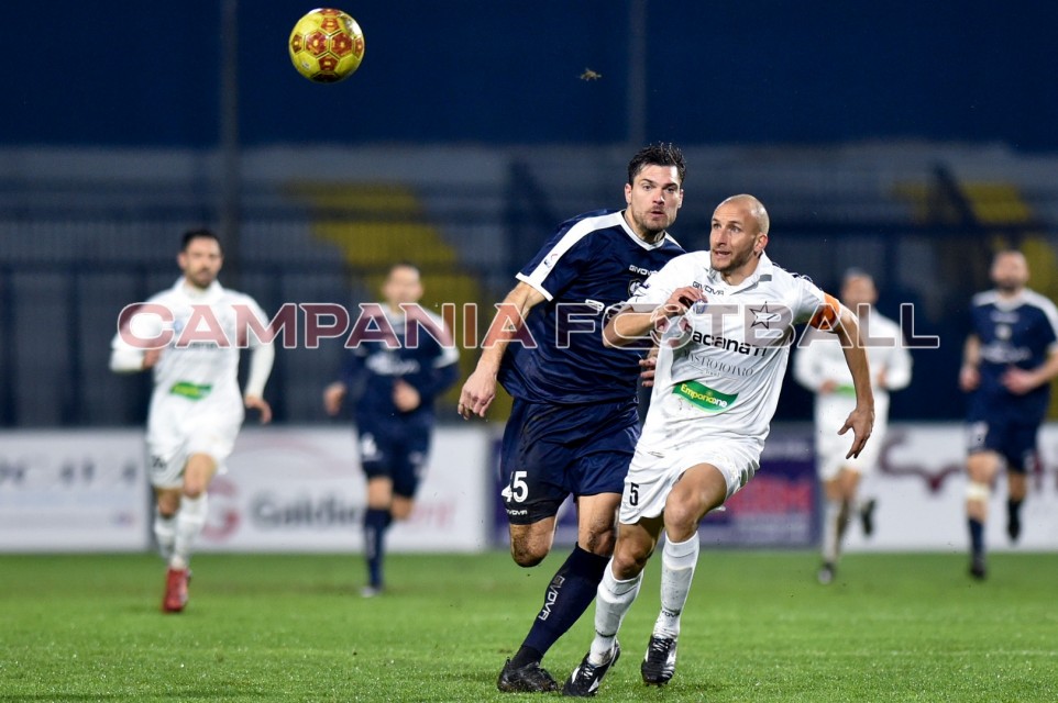 Cavese, vittoria e sorpasso. Un goal lampo di Gerardi decide il derby contro la Paganese