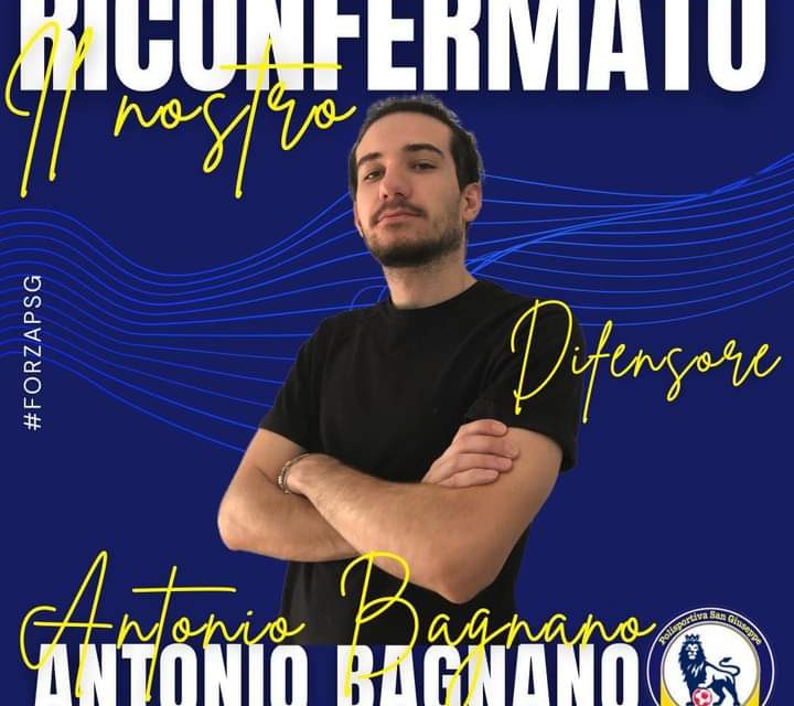Due conferme difensive per la Polisportiva San Giuseppe