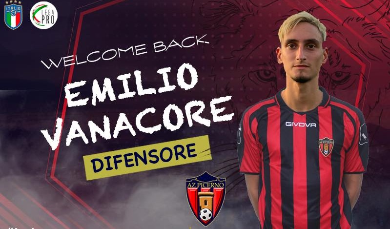 UFFICIALE| Vanacore torna in Basilicata, vestirà ancora la maglia dell’AZ Picerno