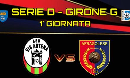 Afragolese buona la prima, battuta la Vis Artena