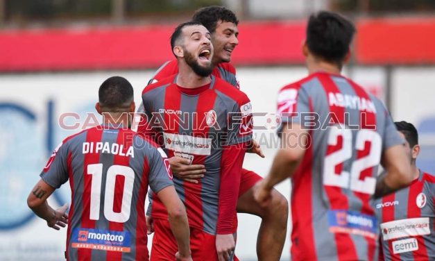 Eccellenza: l’Angri s’impone sul Salernum per 3-1