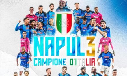 Una nuova pagina di storia è stata scritta: il Napoli è CAMP3ONE D’ITALIA