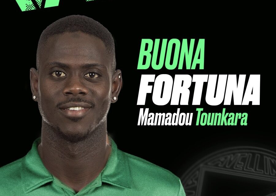 Termina l’esperienza di Tounkara con l’Avellino: ufficiale la risoluzione consensuale