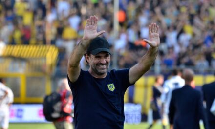 Juve Stabia, Pagliuca: “Senza Thiam avremmo meritato di pareggiarla, vittoria dedicata ai tifosi”