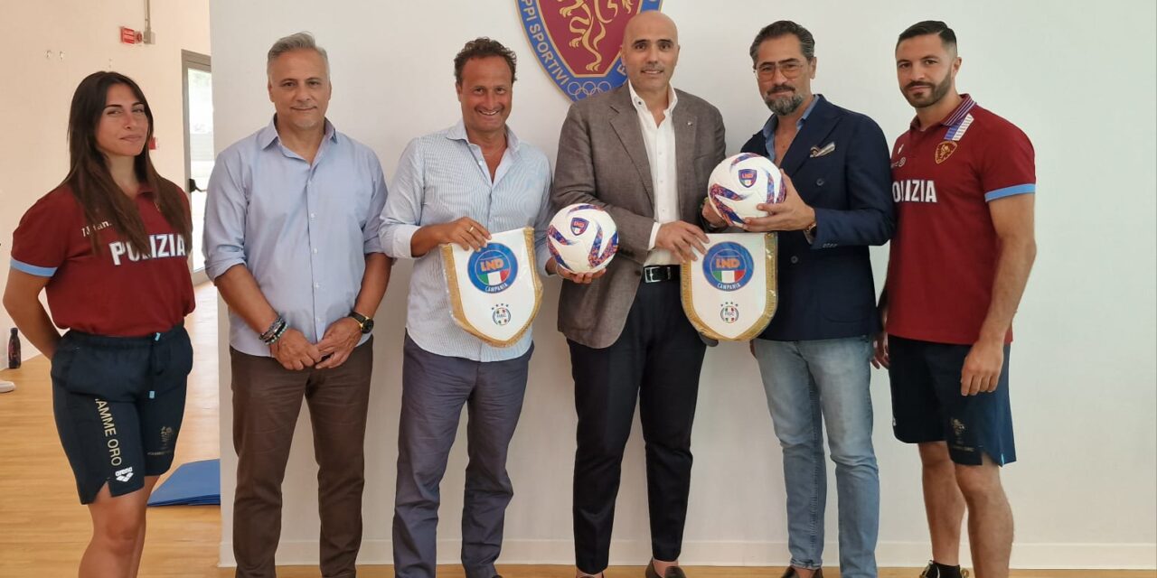 Lnd Campania, il Presidente Zigarelli ha visitato il centro sportivo “Pino Daniele”