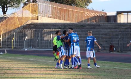 Ebolitana, rimonta d’orgoglio: 3-1 al Puglianello e vetta della classifica