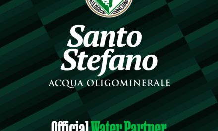 UFFICIALE: Acqua Santo Stefano è il nuovo Official Water Partner dell’U.S. Avellino per la stagione 2025/2026