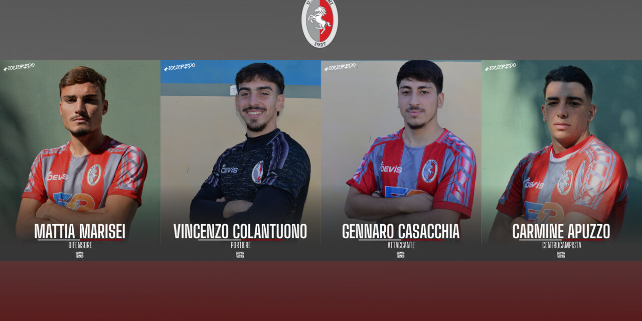 Angri, poker d’assi dal mercato: quattro innesti di prospettiva per la svolta